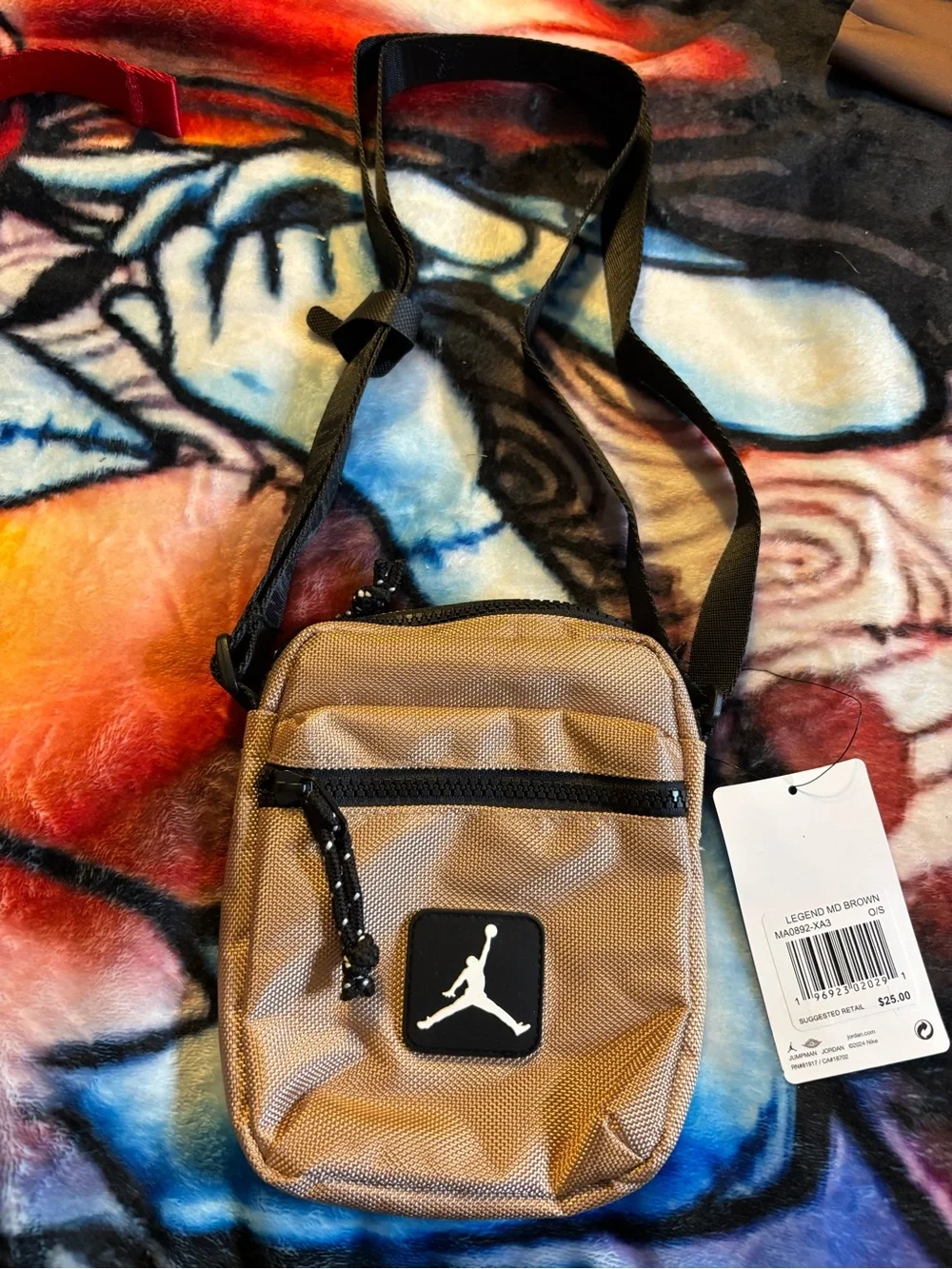 Jordan Brown Mini Crossbody Belt Bag